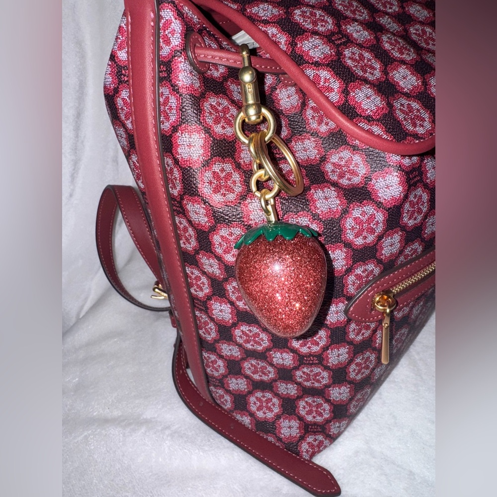 $20 Entry Kate Spade Spade Flower Monogram w/Charm NWT - Picture 9 of 9